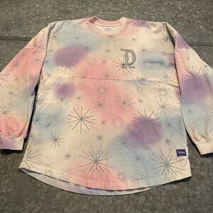 Disneyland Resort Spirit Jersey 100 Years Mickey Friends Shirt Small L/S Disney